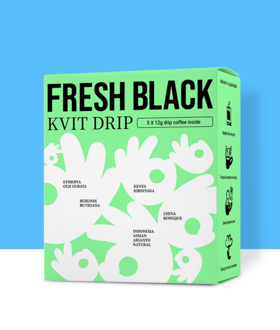 Drip coffee KVIT DRIP