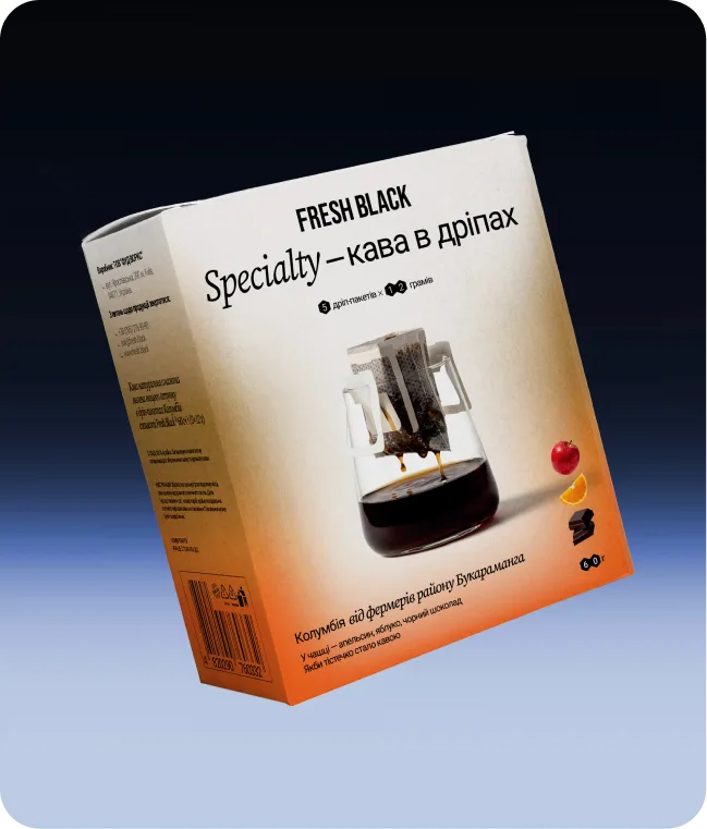 Drip coffee COLOMBIA BUCARAMANGA