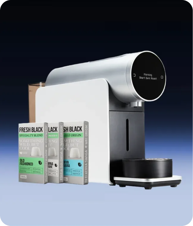 Capsule coffee machine MORNING White